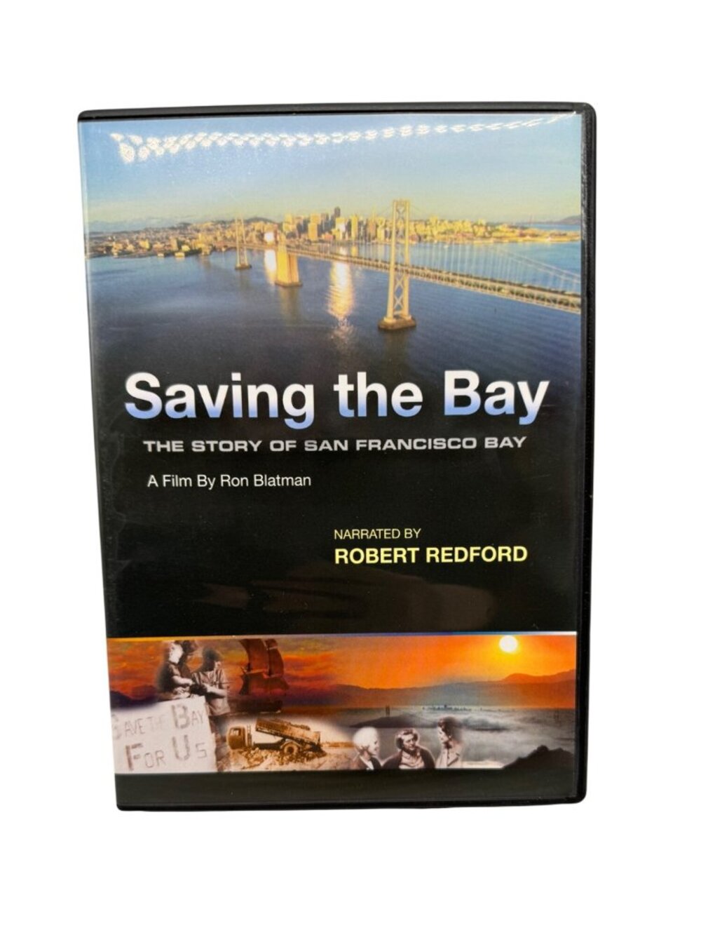Saving The Bay story of San Francisco DVD Narrated By Robert Redford 2009 READ